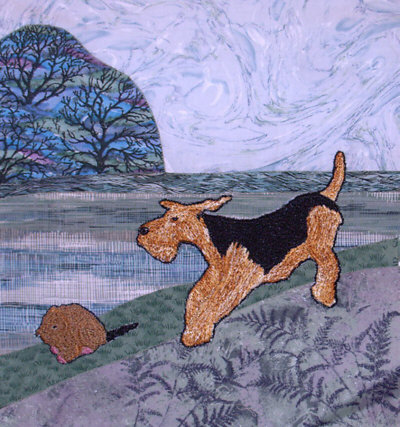 photo of quilt block